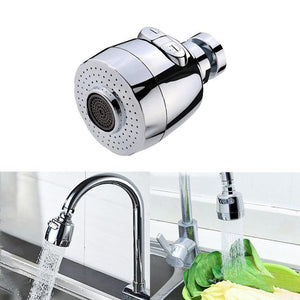 360 Grad drehbar Anschluss Düse für Wasserhahn, ABS/Metall