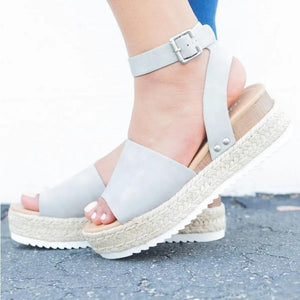 2020 Neu Leopard Hanfsandalen