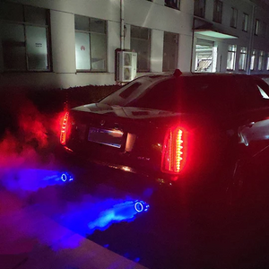 Autoauspufföffnung-umbaute LED-Licht