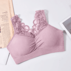 Super elastischer atmungsaktiver Spitzen-BH