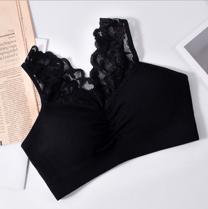 Super elastischer atmungsaktiver Spitzen-BH