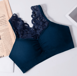Super elastischer atmungsaktiver Spitzen-BH