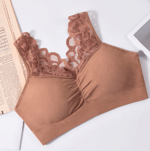 Super elastischer atmungsaktiver Spitzen-BH