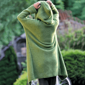 🔥Übergroße Strickjacke mit Kapuze