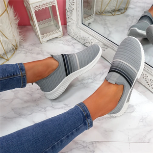 Lässige Flache Boden Damen Regenbogen Sportschuhe