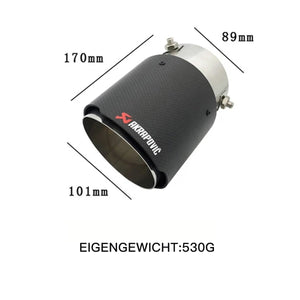 Autoauspufföffnung-umbaute LED-Licht