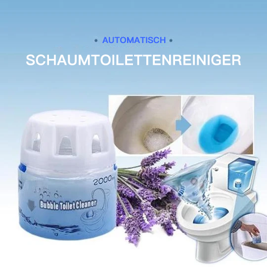 Automatischer Blasen Toilettenreiniger