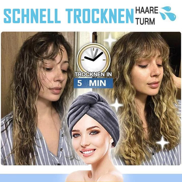 SCHNELL TROCKNEN HAARE TURM