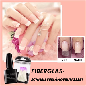 Fiberglas Quick Nail Extension Set
