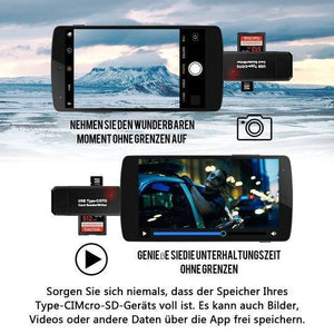 3 in 1 OTG-Kartenleser