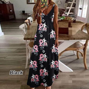 Sommer lockes Urlaub gemütliches indisches Kleid