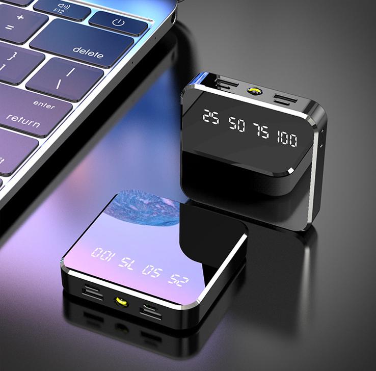 Ultradünne Spiegelfläche Mini Powerbank