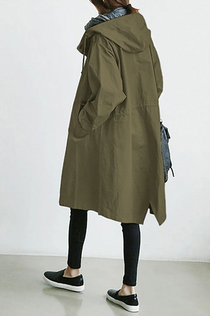 2020 Neuankömmling🔥Übergroße Regenjacke und Windjacke mit Kapuze