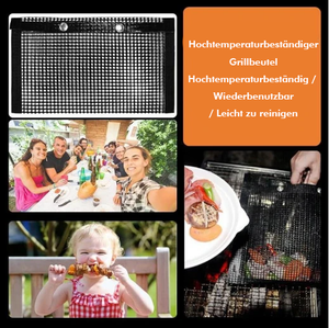 Hochtemperaturbeständiger Grillbeutel