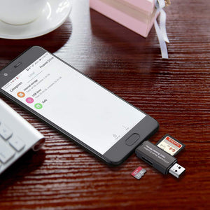 3 in 1 OTG-Kartenleser