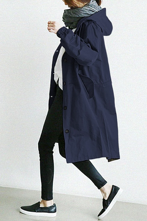 2020 Neuankömmling🔥Übergroße Regenjacke und Windjacke mit Kapuze