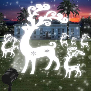Weihnachtslaserlichter