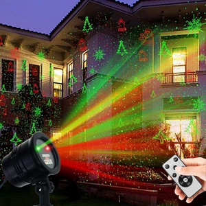 Weihnachtslaserlichter
