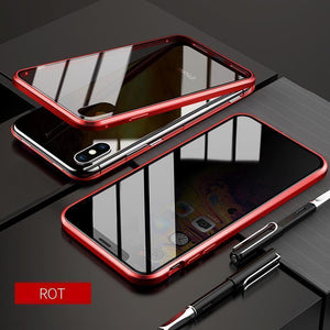 Blickschutz Handyhülle für iPhones (Doppelseite)