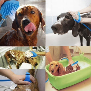 2-in-1-Haustier-Badegerät