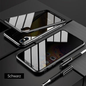 Blickschutz Handyhülle für iPhones (Doppelseite)