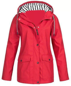 Frauen wasserdichte und winddichte Jacke