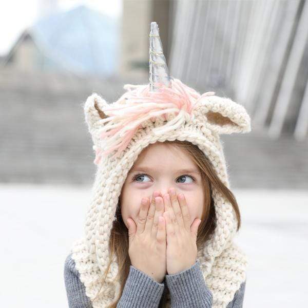 Animal Hat Schal Handschuhe Set Unicorn