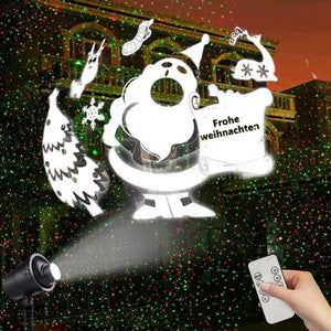 Weihnachtslaserlichter