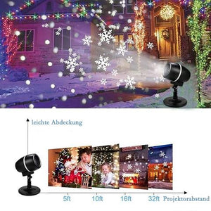 Weihnachtslaserlichter