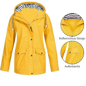 Frauen wasserdichte und winddichte Jacke