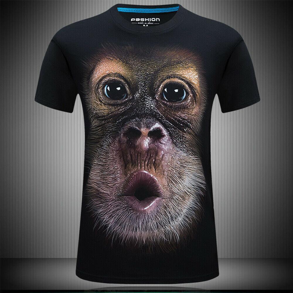 3D Gorilla Herren T-Shirt